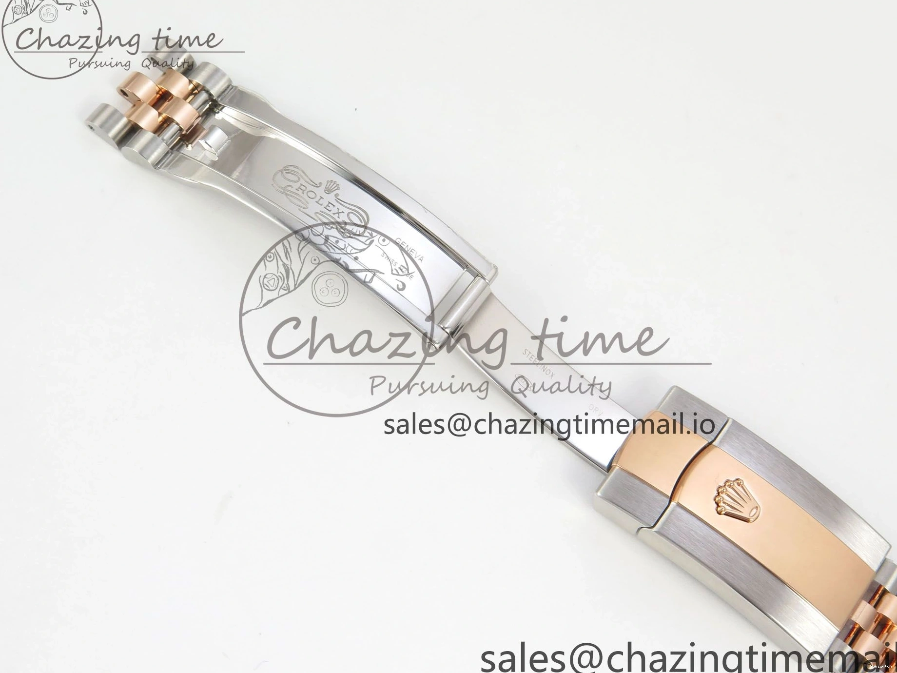 (Weighted) ARF Jubilee RG Best SH3235 SS 126331 Edition 1:1 Dial 41 RG Diaomonds DateJust on Bracelet 0522